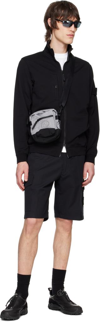 Stone Island Gray ECONYL Nylon Metal Bag - Crossbody Bags