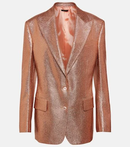 Tom Ford Iridescent Sablé blazer 1