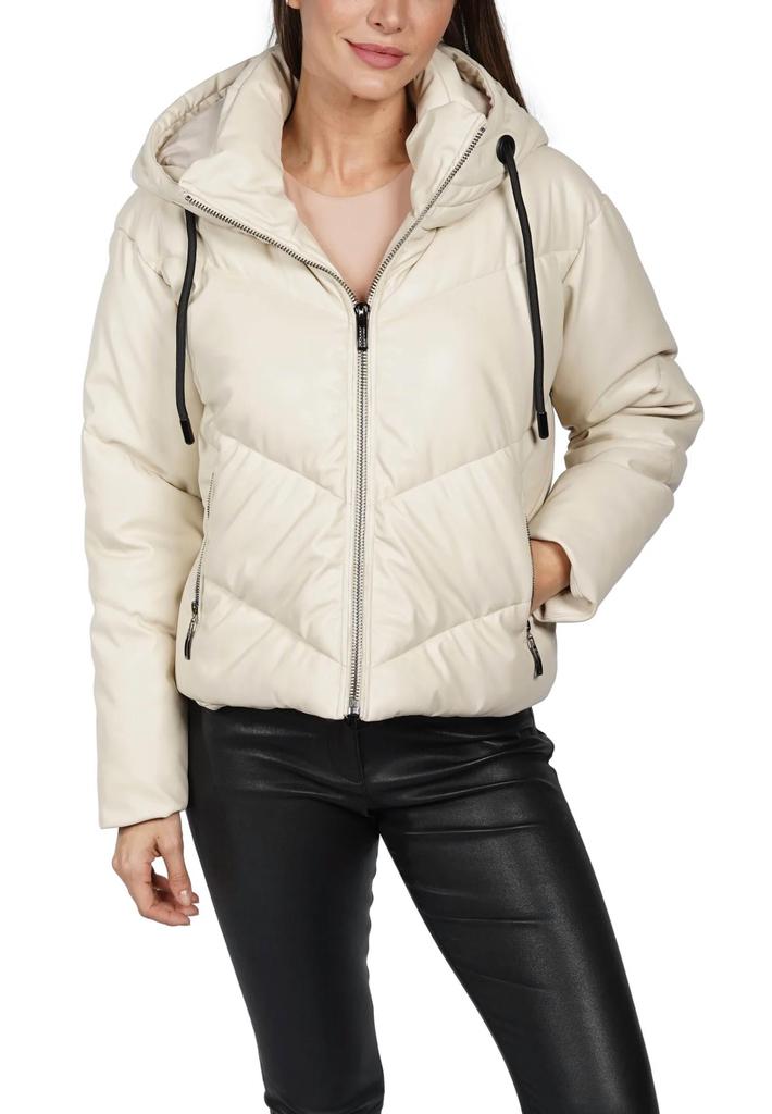 Love Token Love Token - Sami Puffer Faux Leather Jacket