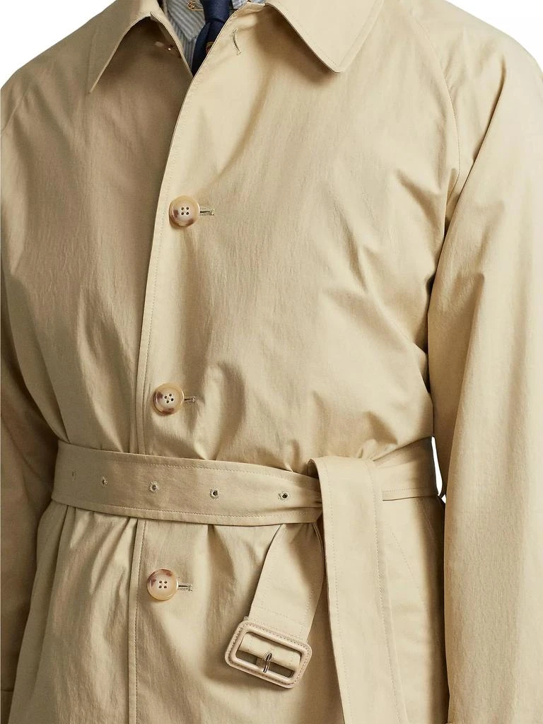 Ralph Lauren Stretch-Cotton Balmacaan Topcoat 5