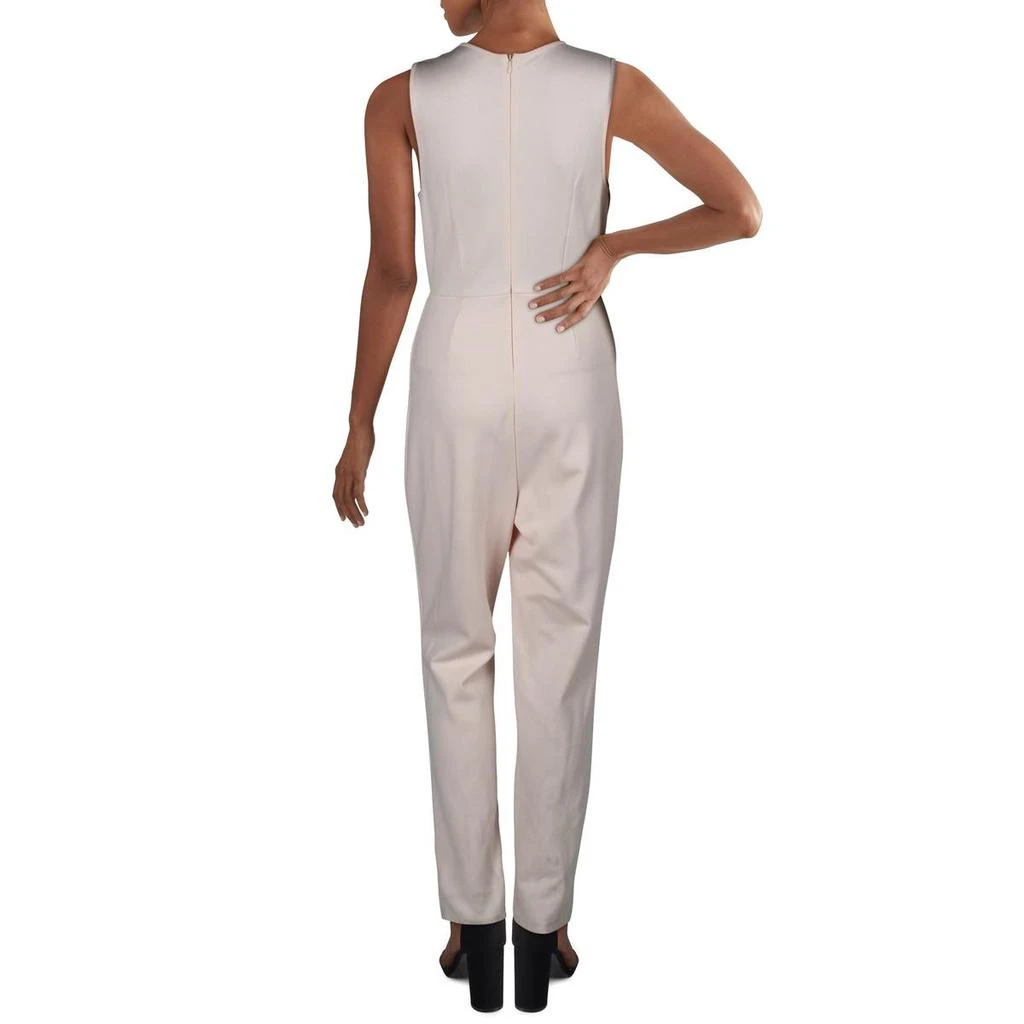 French Connection Lula Womens Stretch Sleeveless Jumpsuit 2