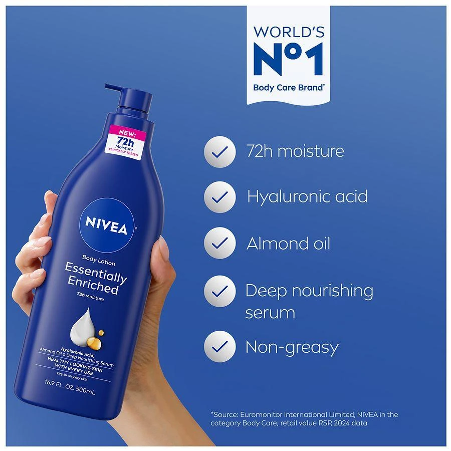 Nivea Essentially Enriched Body Lotion 9