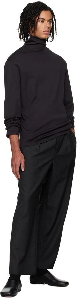 Lemaire Gray Long Sleeve Turtleneck 4