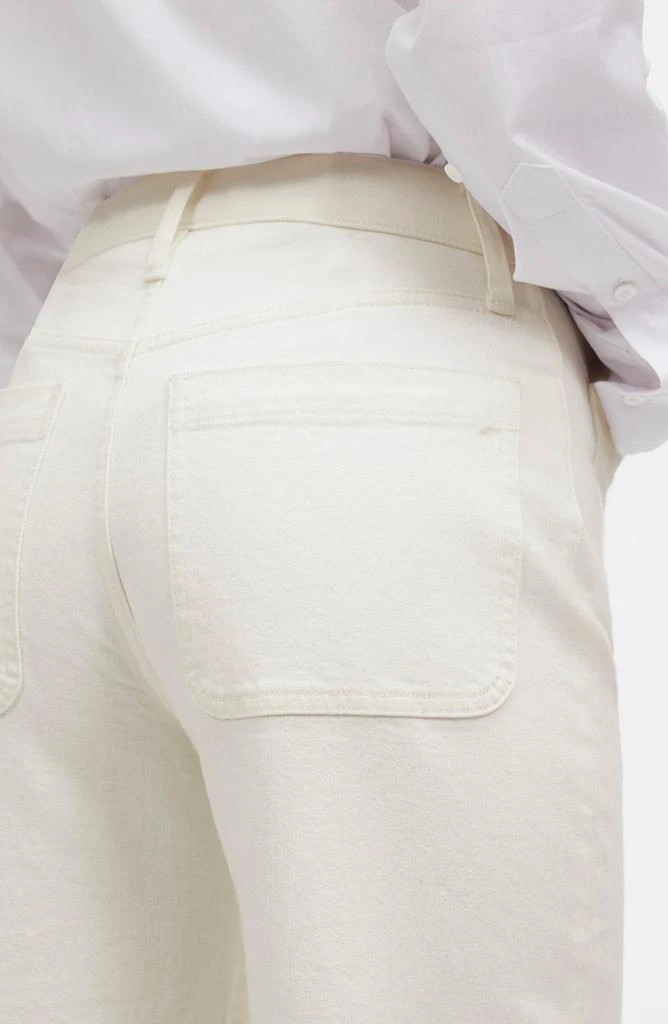 Madewell The Emmett Patch Pocket Edition Wide Leg Jeans 6