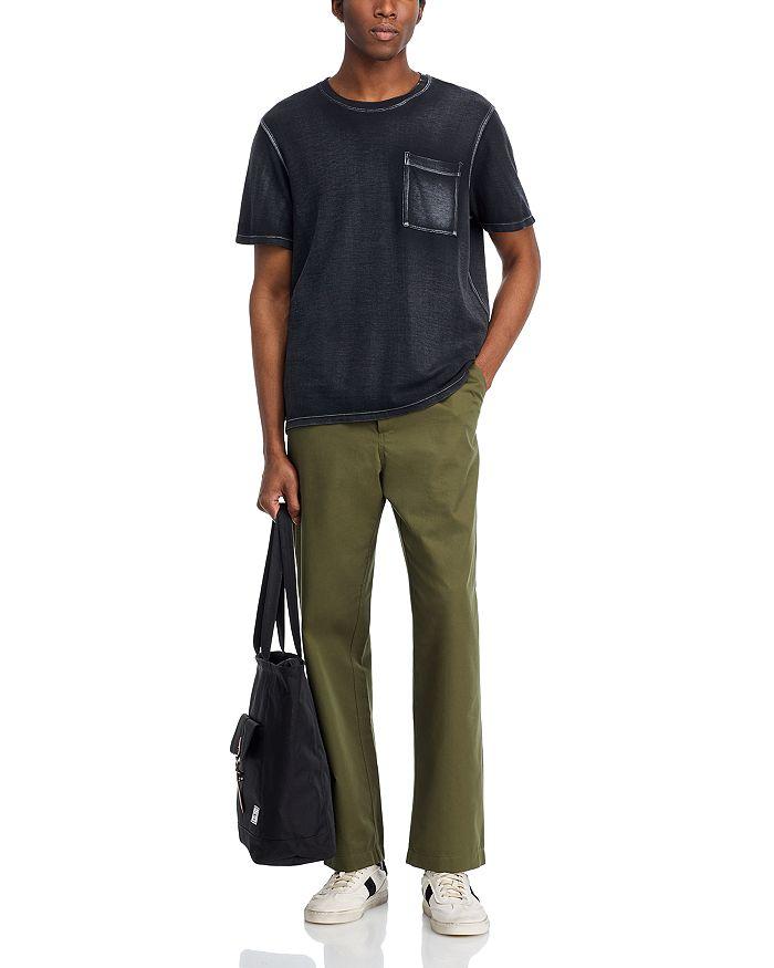 ATM Anthony Thomas Melillo Washed Pique Pocket Tee