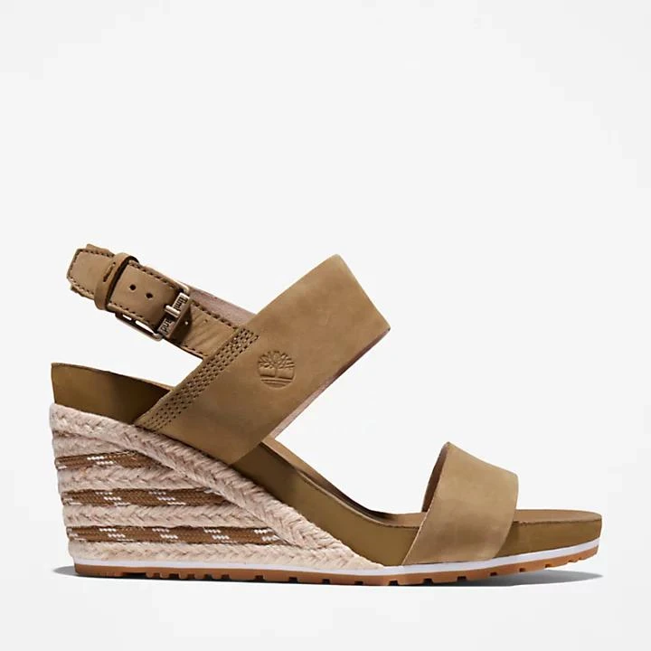 Timberland Capri Sunset Wedge Sandal for Women in Greige 1
