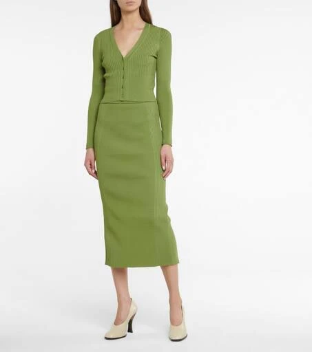 Jonathan Simkhai Ailany ribbed-knit cardigan 2
