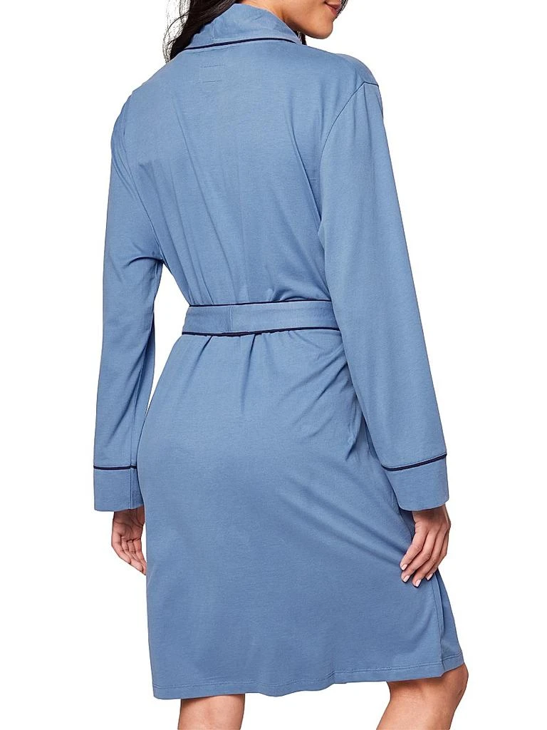 Petite Plume Pima Cotton Tie-Waist Robe 4