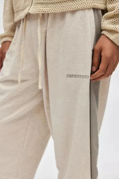 iets frans iets frans.. Wide Leg Paneled Cropped Track Pant 5