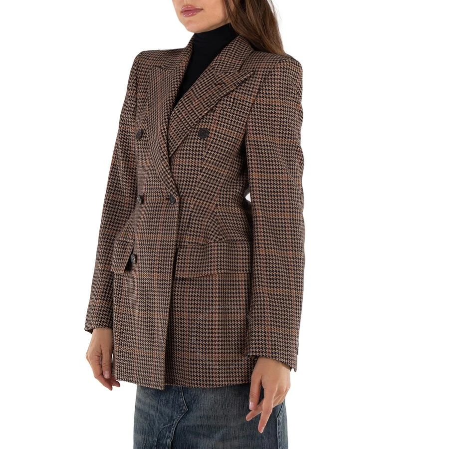 Balenciaga Hourglass Houndstooth Double-Breasted Blazer 2