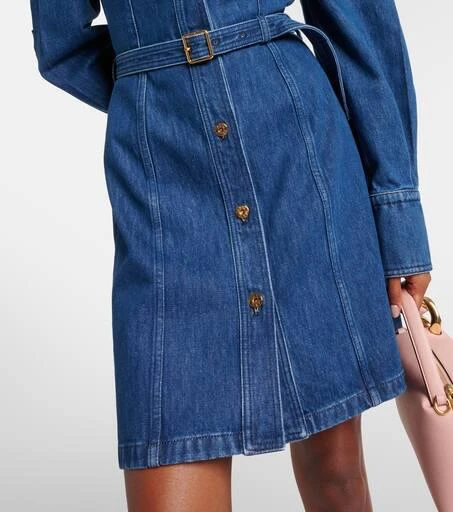 Patou Denim shirt dress 6