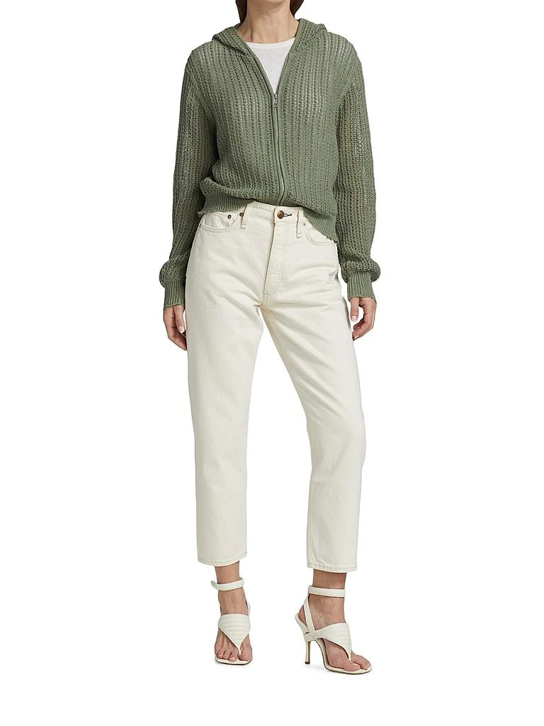 Rag & Bone Alissa High-Waisted Cropped Barrel-Leg Jeans 2