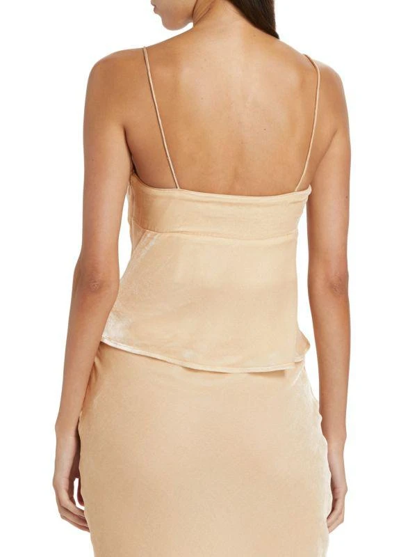 Susana Monaco Velvet Silk Blend Slip Top 2