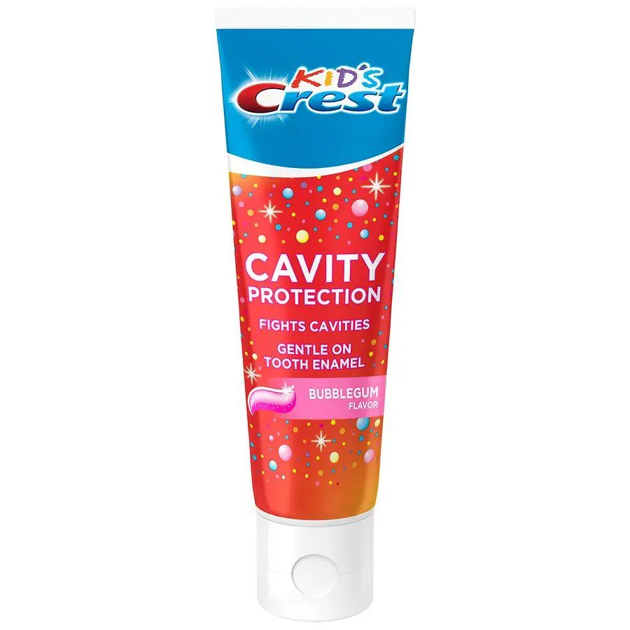 Crest Kids Cavity Protection Toothpaste Gel Formula Bubblegum