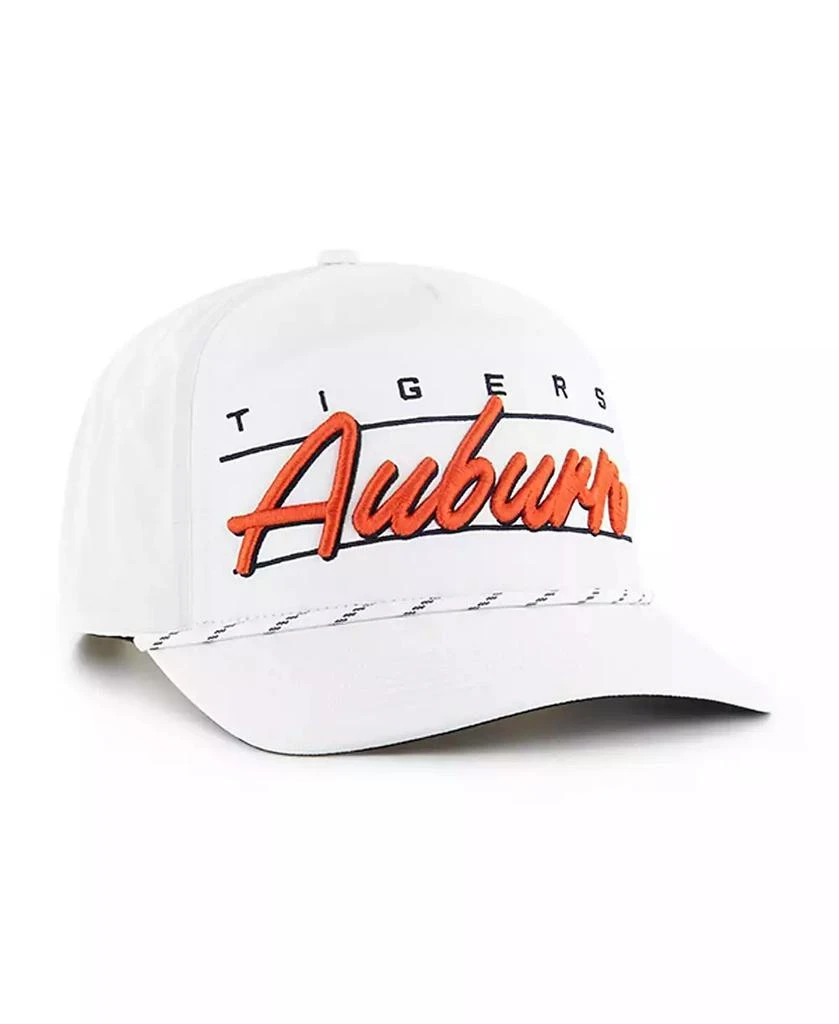 47 Brand Men's White Auburn Tigers Condor Hitch Brrr Adjustable Hat 2