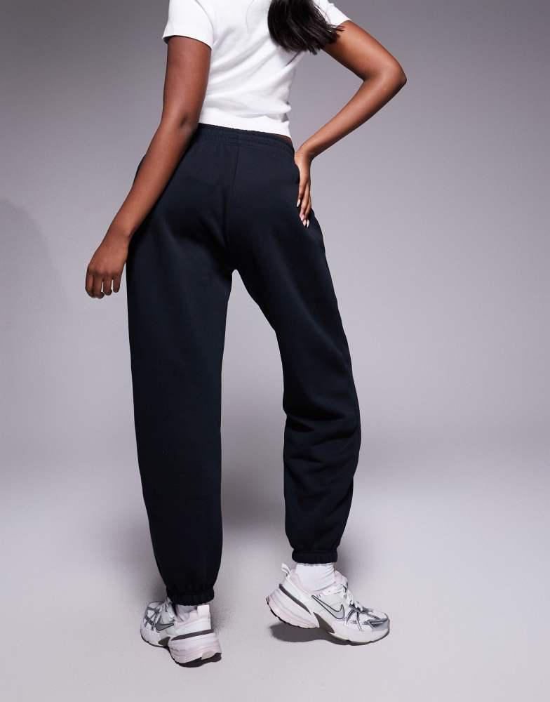 black nike oversized joggers