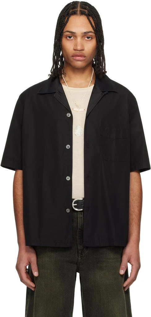 Our Legacy Black Heusen Short Sleeve Shirt 1