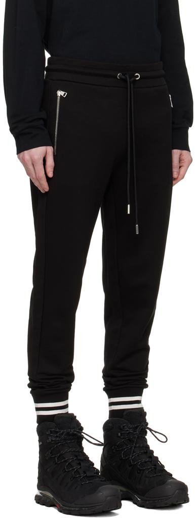 moncler nylon cuff cotton joggers