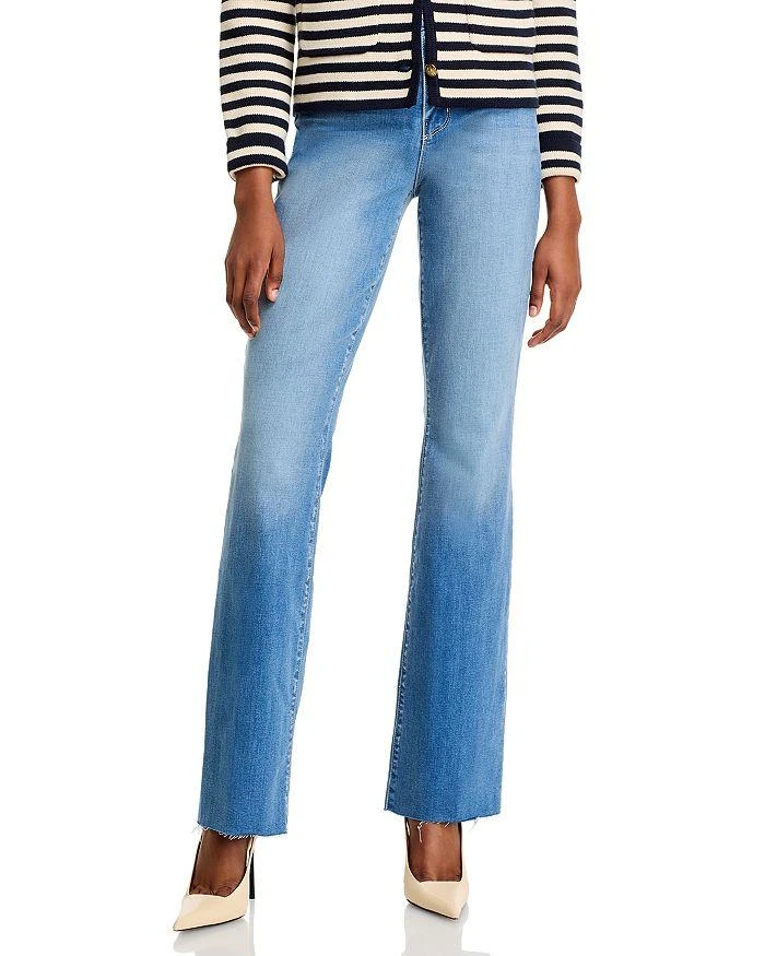 L'Agence LAGENCE Ruth High Rise Straight Jeans in Garvey 1