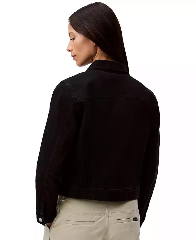Calvin Klein Women's Classic Denim Trucker Jacket
