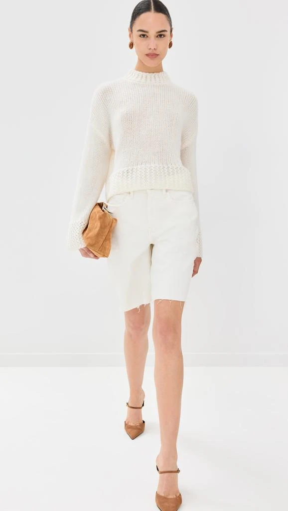 Sablyn Phoenix Bell Sleeve Crewneck Cashmere Pullover 4