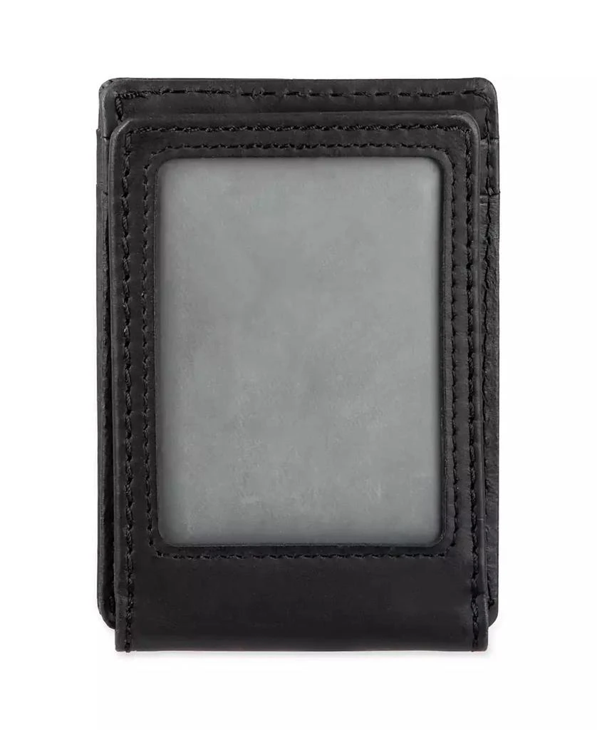 Levi's Men's RFID Genuine Leather Front Pocket Wallet 3