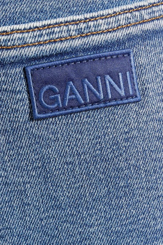 Ganni Cutye high-rise slim-leg jeans 4