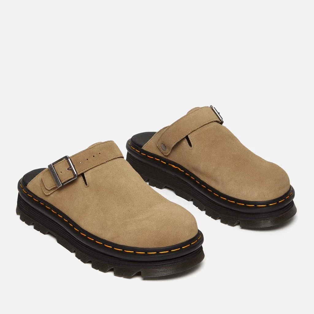 Dr. Martens Dr. Martens Men's Zebzag Suede Mules 4