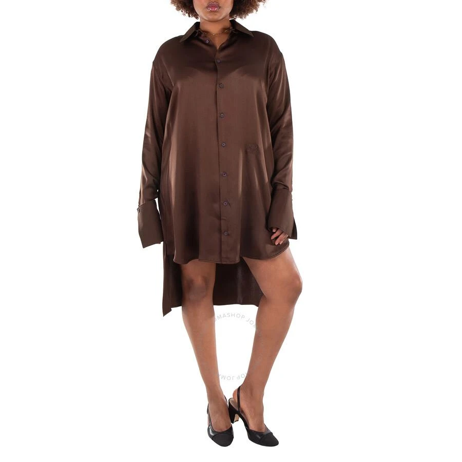 Loewe Button-Up Silk Shirt Dress 1