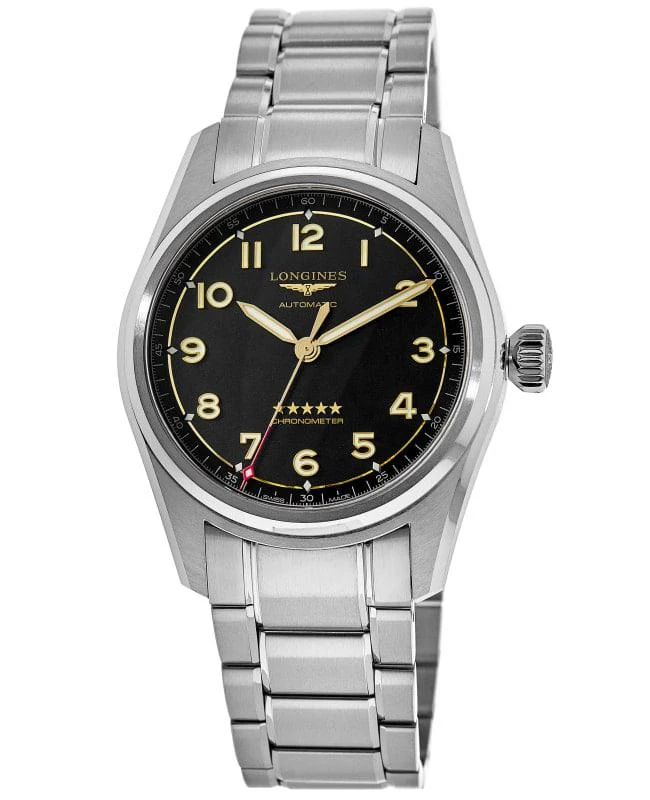 Longines Spirit Automatic Grey Dial Titanium Men's Watch L3.811.1.53.6