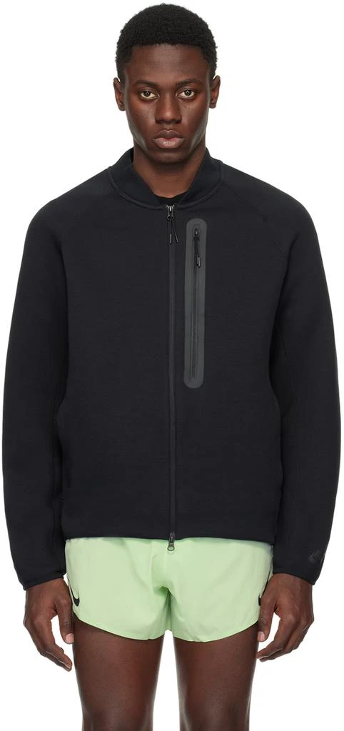 NIKE Black Zip Sweatshirt 1