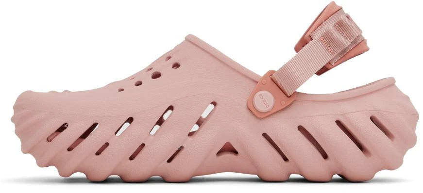 Crocs Pink Echo Clogs 3