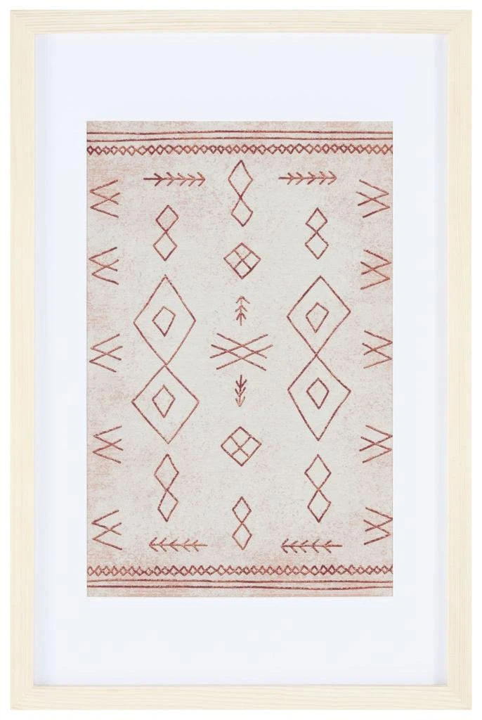 Safavieh Rika 23"X14" Framed Textile Art 2