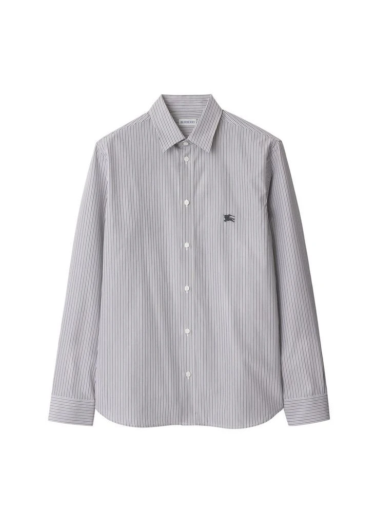 Burberry Regular fit striped cotton shirt 1