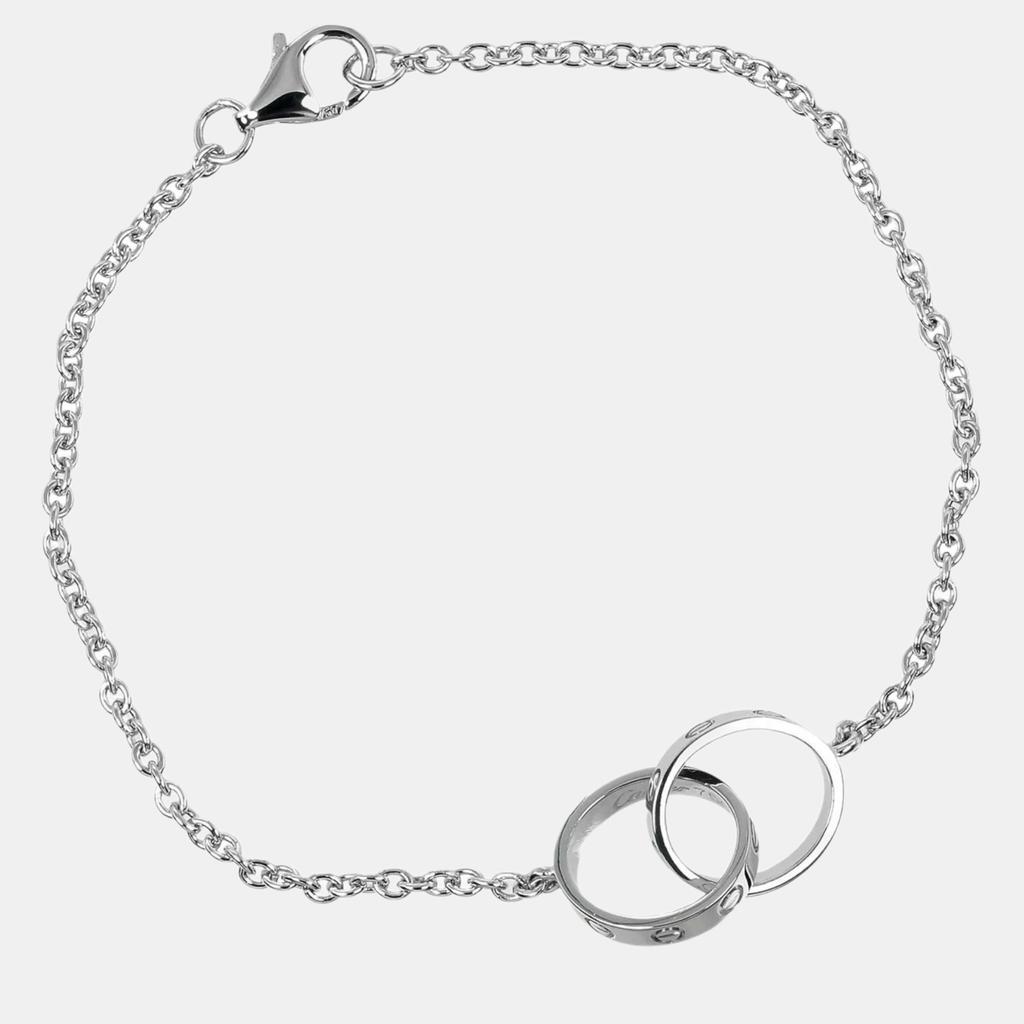 Cartier Cartier 18K White Gold Love Chain Bracelet