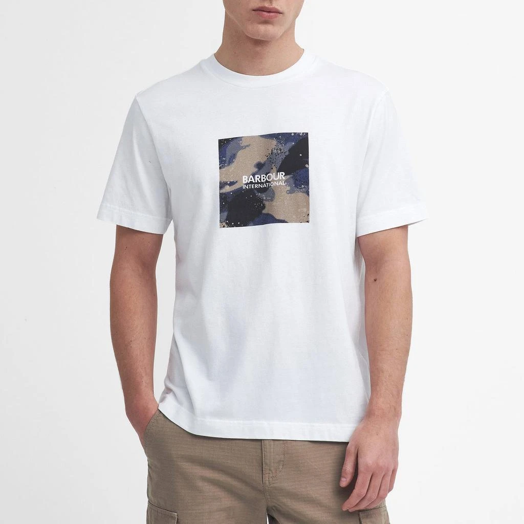 Barbour Barbour International Graphic Print Cotton-Jersey T-Shirt 1