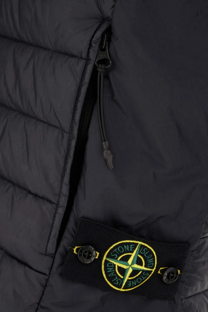 Stone Island Midnight Blue Nylon Sleeveless Down Jacket 3