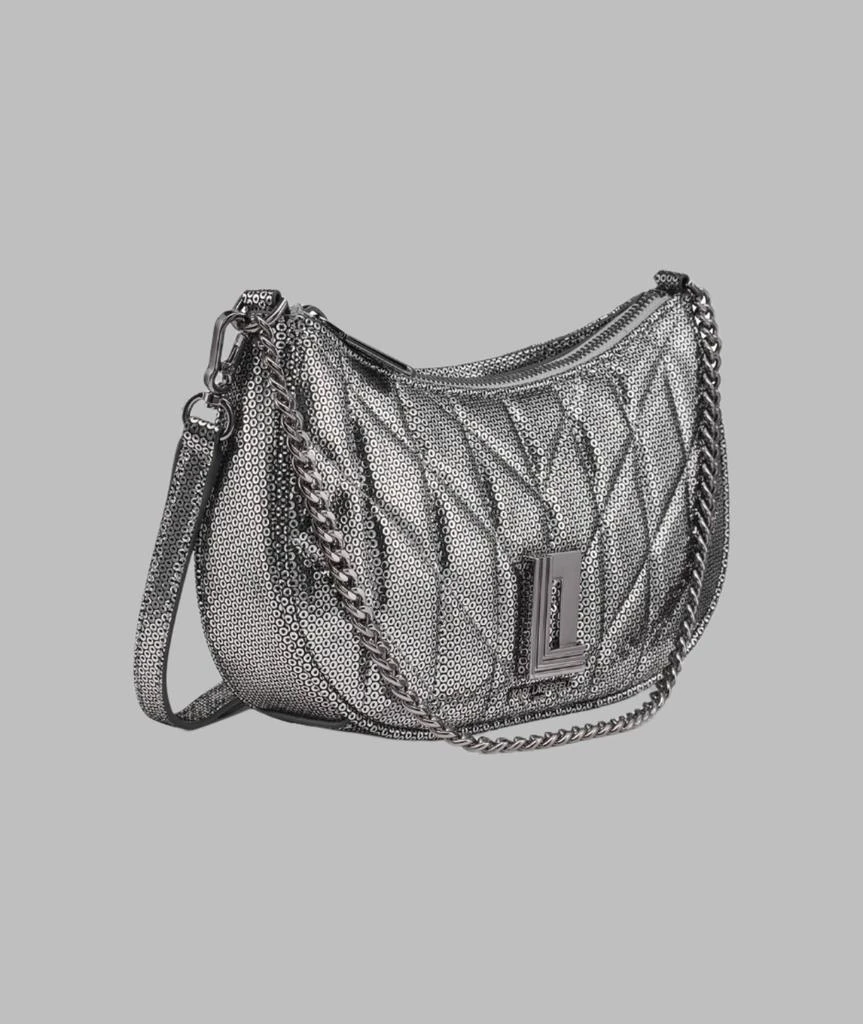 Karl Lagerfeld Paris LAFAYETTE SEQUIN SHOULDER BAG 5