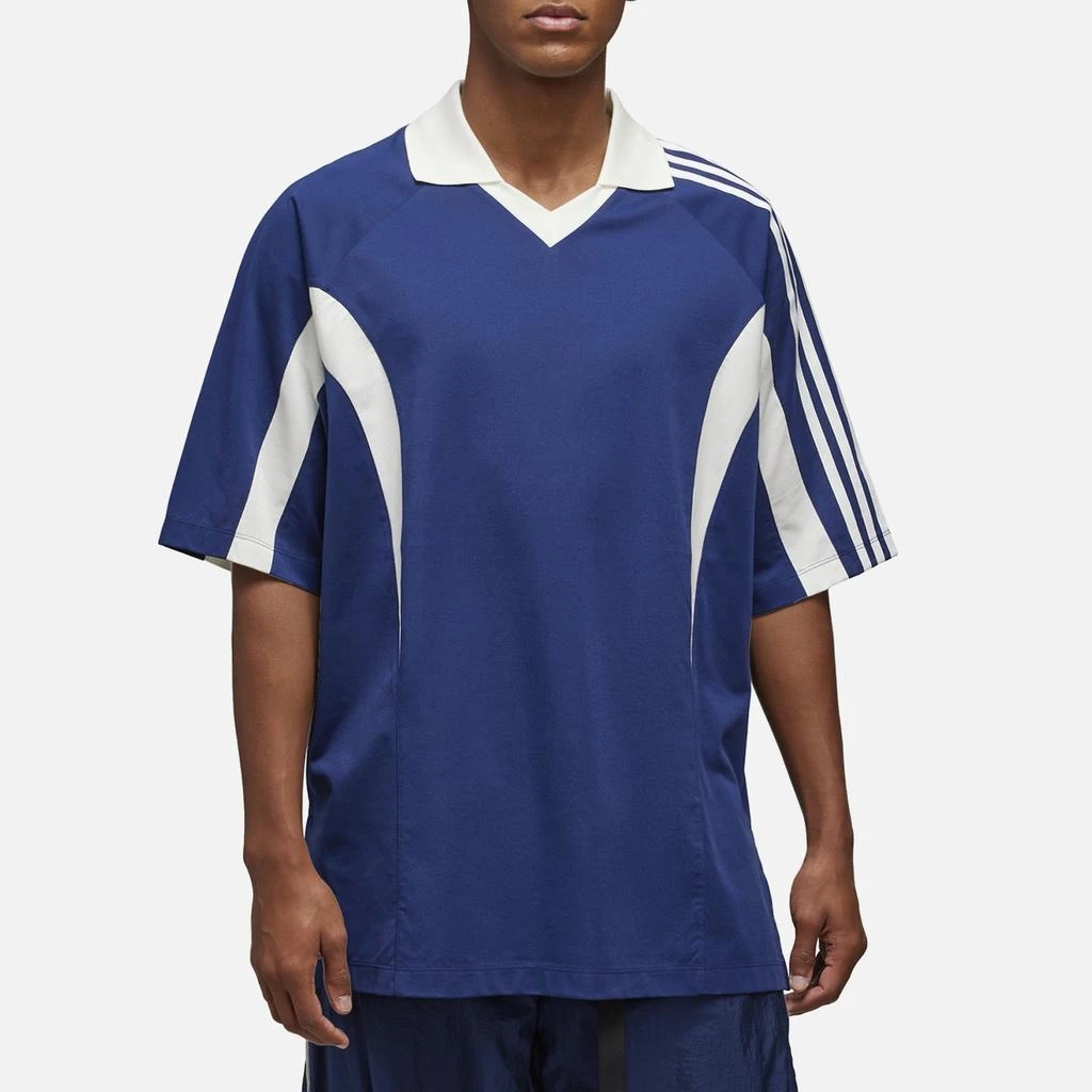 Y-3 Cut Line Cotton-Blend Jersey T-Shirt 1