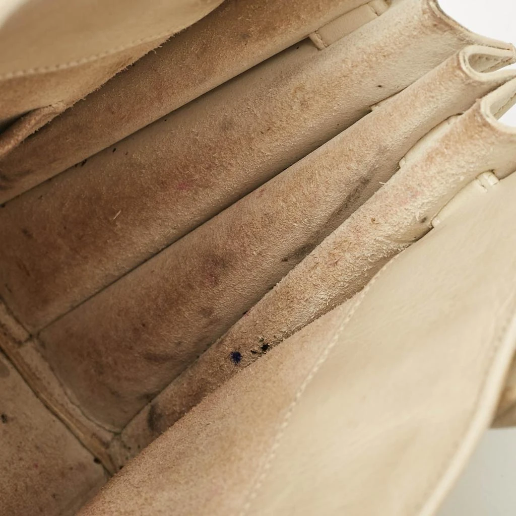 Yves Saint Laurent Saint Laurent Cream Leather Nano Classic Sac De Jour Tote 15