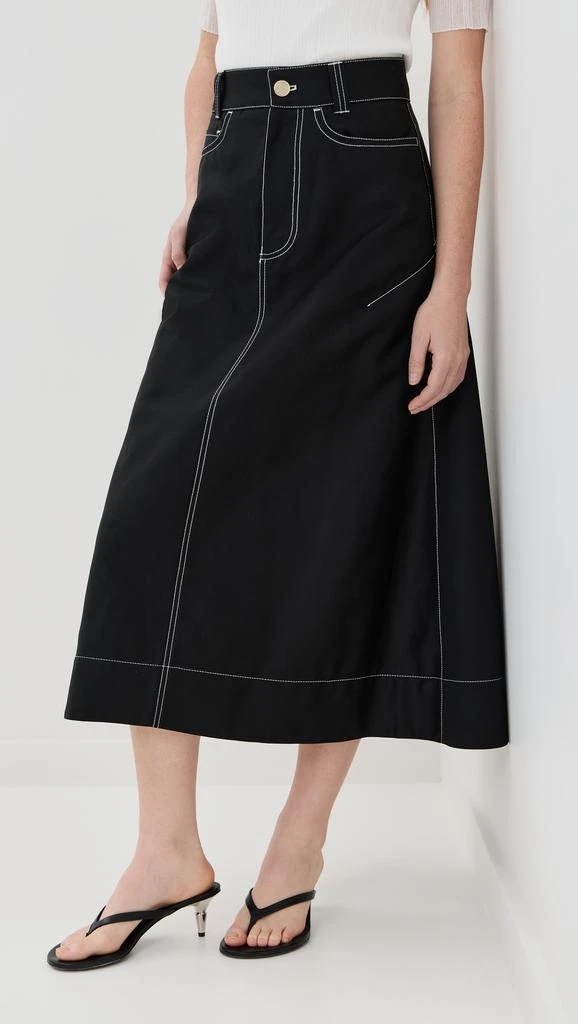 Meryll Rogge Flared Workwear Skirt 2