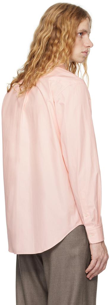 トップス AURALEE HIGH COUNT FINX OX SHIRT PINK 5 AURALEE Pink High Count Finx Ox Shirt - Shirts - BeyondStyle
