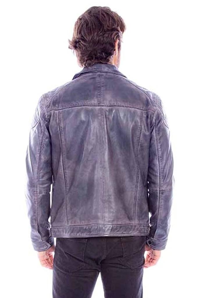 Scully Scully - Men's Washed Lamb Leather Jacket