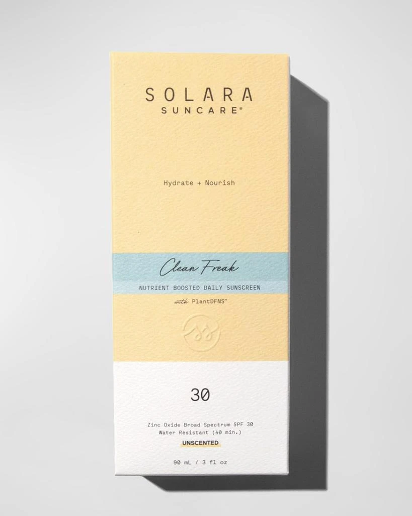 Solara Suncare Clean Freak Sunscreen Moisturizer - Unscented, 3 oz. / 88.7 mL 2