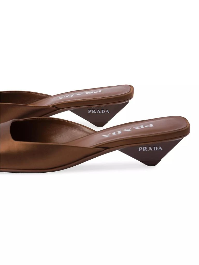 Prada Satin Mules 6
