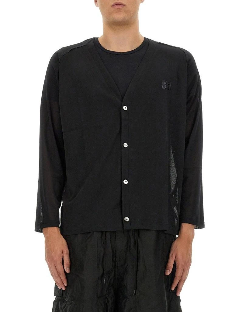 Needles Needles V-Neck Buttoned Cardigan 1