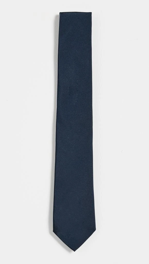 Salvatore Ferragamo Solid Silk Tie 2