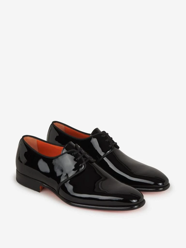 Santoni Santoni Patent Leather Derby Shoes 2