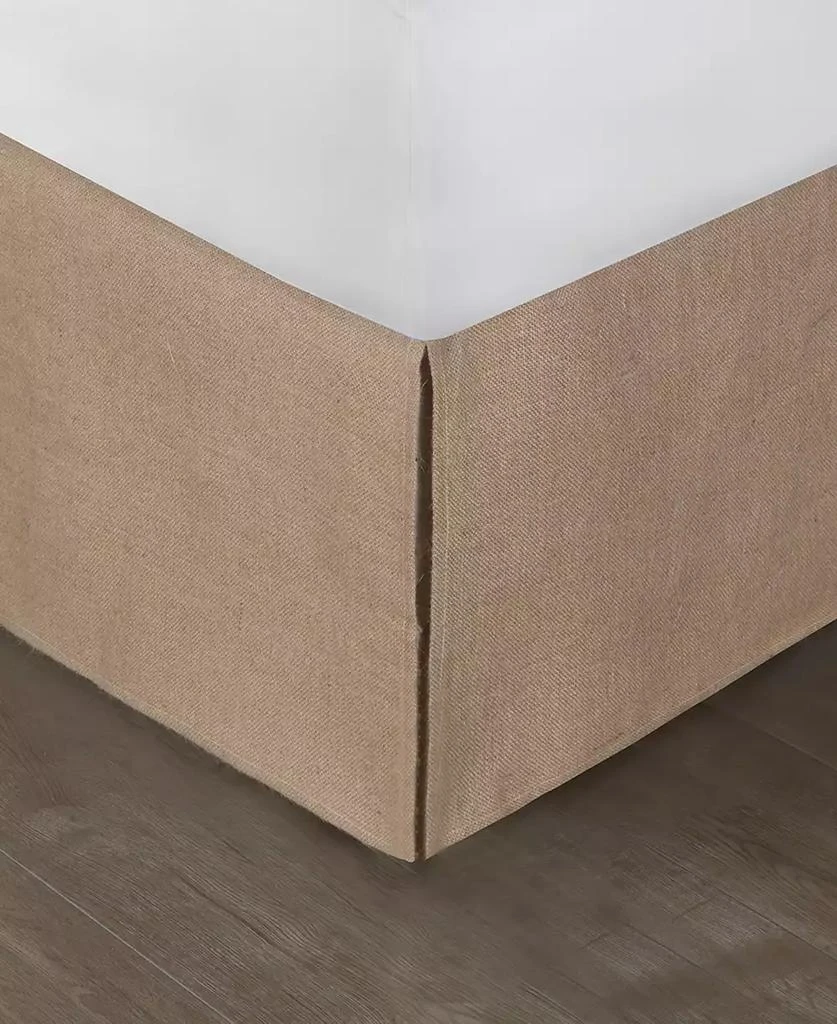 Macy's Burlap 15" Drop Bedskirt, Twin 1