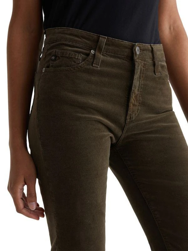 AG Jeans Mari Corduroy Straight-Leg Jeans 5